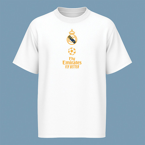 تیشرت آستین کوتاه مردانه مدل کیت رئال مادرید V21