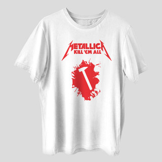 تی شرت آستین کوتاه مدل metallica کد z190