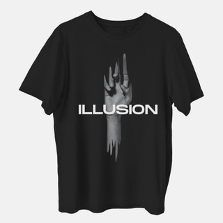 تی شرت آستین کوتاه مدل illusion کد z311
