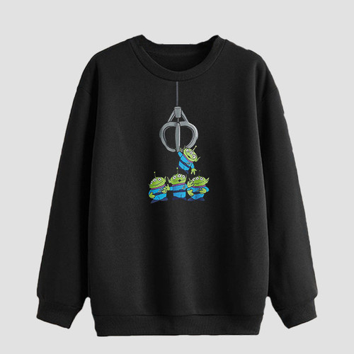 سویشرت زنانه مدل ادم فضایی یوفو کد z040